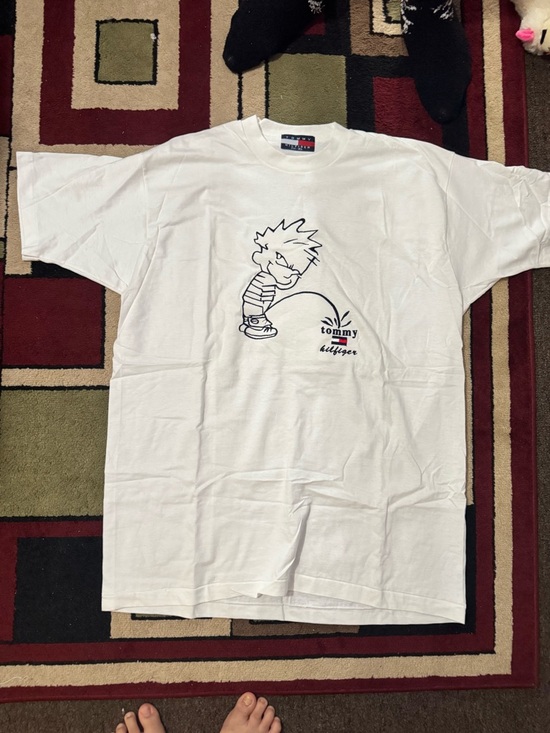 Tommy Hilfiger Other - Tommy Hilfiger White Graphic Tee vintage